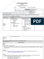 Plano Didáctico 2.F Febrero-Marzo