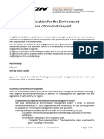 IXON考虑环境行为准则要求 - IXON Consideration for the Environment Code of Conduct request V1 20200717