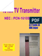 10 KW TV Transmitter