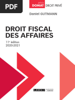 Droit Fiscal Des Affaires 11ed