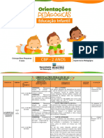 Orientações Pedagógicas - CBP 2 Anos - Fevereiro