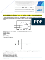 Lista de Exercícios de Revisão - LENTES ESFÉRICAS