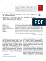 Pool Boiling of HFE-7200 On Nanoparticle-Coating Surfaces - Experiments and Heat Transfer Analysis