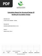 Structural Calculation Report - Building