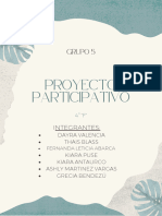 Documento A4 Portada Trabajo Final de Carrera Proyecto Dossier Recortes Aesthetic Orgánico Boho Handmade A Mano Formas Pastel Verde