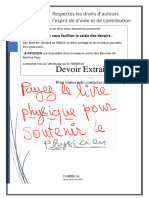 Devoirs 1ère DC Extrait Du ''Le Physicien''