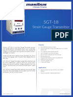 Masibus SGT 18 Strain Gauge Transmitter