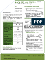 Hoja Tecnica Protrafic TTP 1952 e FD Tipo Ii