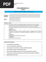 Guìa 1,2,3 y Historia, Geografia y Ciencias Sociales 3° Básico Mes de Abril (Recuperado Automáticamente)