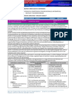 Matriz de Contenidos INGLÉS