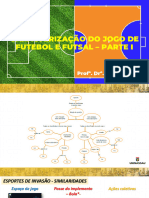 Aula 3 - CARACTERIZAÇÃO DOS JOGOS DE FUTEBOL E FUTSAL