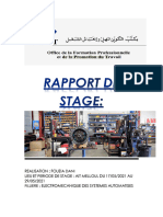 Rapport de Stage