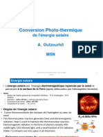 Conversion Photothermique