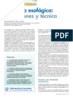 Phmetría Esofágica:: Indicaciones Y Técnica