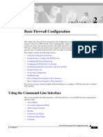 Basic PIX Firewall Configuration