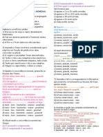 Concordância Nominal 8º