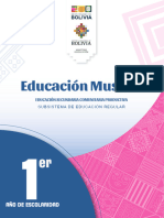 1er Año de Escolaridad - Educación Musical (2024)