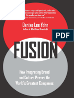 Fusion How Integrating Brand and Culture Powers The Worlds Greatest Companies by Yohn, Denise Lee