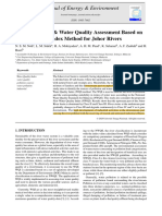 Water Pollution & Water Quality Assessment