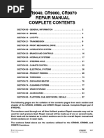 New Holland CR9040, CR9060, CR9070 Combine Service Repair Manual