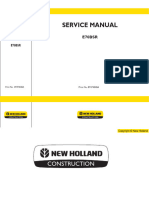 New Holland E70BSR Mini Excavator Service Repair Manual