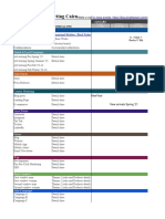 Fashion Marketing Calendar Template 2023