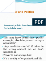 Power and Politics