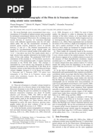 Geophysical Research Letters - 2007 - Brenguier - 3 D Surface Wave Tomography of The Piton de La Fournaise Volcano Using