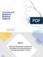 Sesión 8 Prácticas Que Apoyan La Lactancia Materna, UNICEF Guatemala 2020