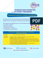 1 Year Postgraduate Diploma in Diabetes