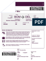 Boarding Pass