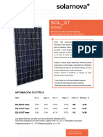 Ficha Técnica SOL 310 - 315 GT Mono