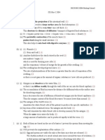 Marking Scheme Biology 2004 Paper 1 Marking Scheme