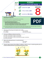 STD 8 Sample Question Paper