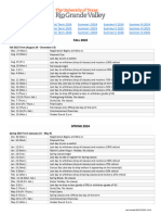 Utrgv Academic Calendar