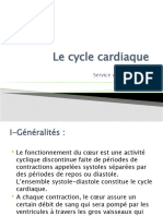 Le Cycle Cardiaque