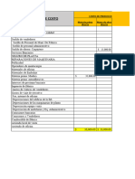 Clasificacion de Costo de Produccion - Distribucion