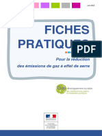 CDDEP - Fiches Pratiques - Pour La Réduction Des Émissions de Gaz À Effet de Serre