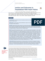 Patel Et Al 2021 Kidney Function and Outcomes in Patients Hospitalized With Heart Failure