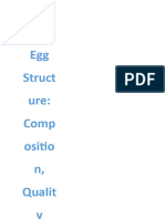 First Report in MA - Egg Structure