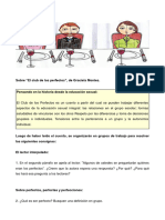 Actividades Sobre El Club de Los Perfectos de Graciela Montes