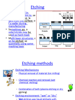 VLSI M5 Etching Layout