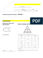 Forces and Pressure - Revision