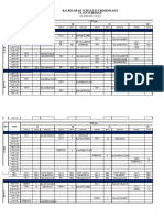 BS Crim Class Schedule Second Sem