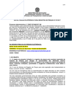 ED. PREGAO ELETRONICO N 87-2017 (SRP) - Aquisicao de Material de Limpeza Papel Toalha