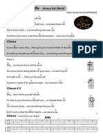 The Middle - Chords and Lyrics