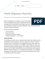 Oracle Iexpenses Process Flow