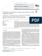 Microstructure As A Critical Factor of Cement Mortars' Behavior: The Effect of Aggregates' Properties