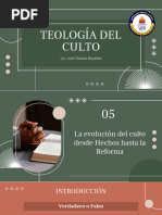 Teología Del Culto - Lección 05