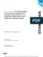 Ieee Standard For Uncontrolled Traction Power Rectifiers For Sub